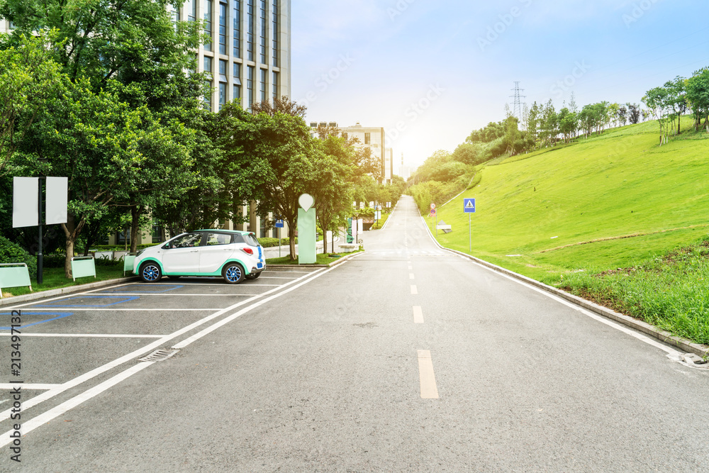 Fototapeta premium Highways and modern urban buildings in Chongqing, China