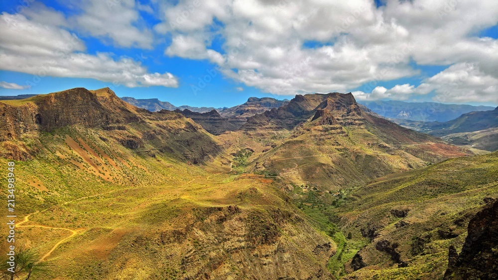 Obraz premium Weitblick Gran Canaria (HDR)