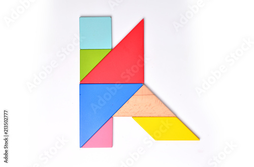 Free Download English alphabet color mosaic - GFXLoad