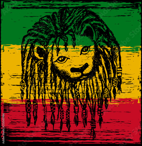 Lion. vector for t-shirt, print