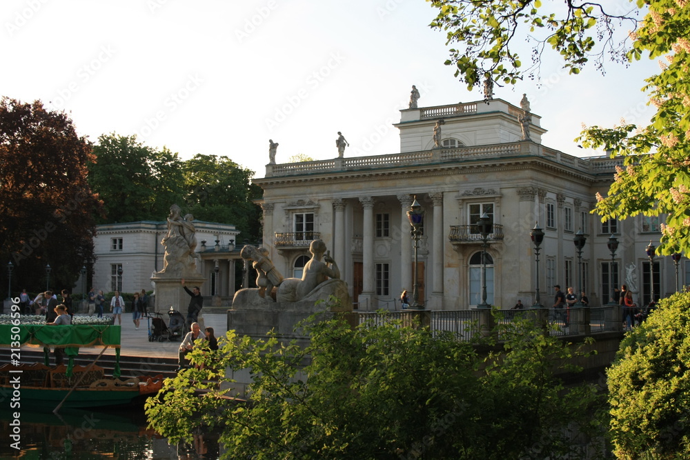 Palace on the Island, Łazienki Park, Warsaw, Poland