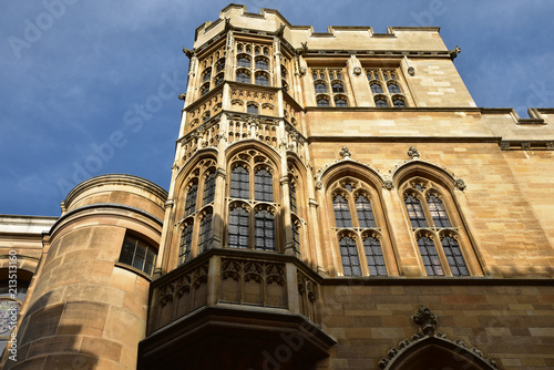 Collège à Cambridge, Angleterre