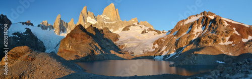 mountain Fitz Roy in Argentina