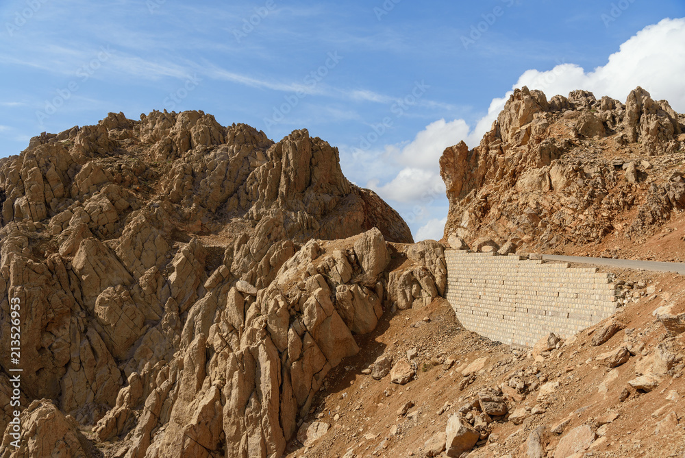 Road Howraman in Zagros Mountain. KermanshahProvince, Iran.