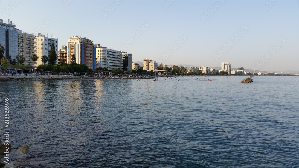 The beautiful Limassol Molos in Cyprus The beautiful Limassol Molos in Cyprus