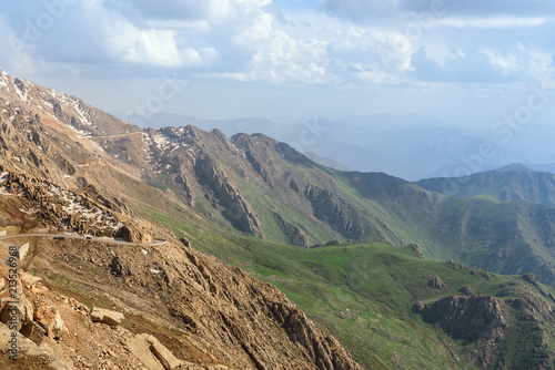 Road Howraman in Zagros Mountain. KermanshahProvince, Iran. photo