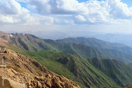 Road Howraman in Zagros Mountain. KermanshahProvince, Iran.