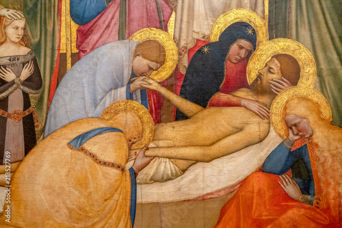 Ascension of Christ Florence Uffizi Gallery Tri