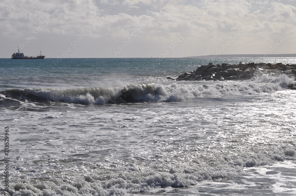 The beautiful Limassol Molos in Cyprus