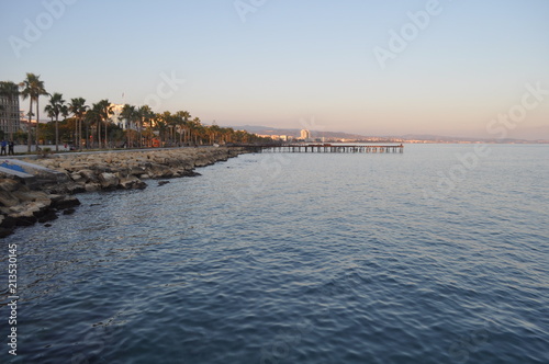 The beautiful Limassol Molos in Cyprus