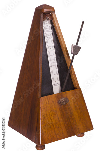 Quadro su tela A metronome is a device that produces an audible beat—a click at regular intervals that the user can set in beats per minute