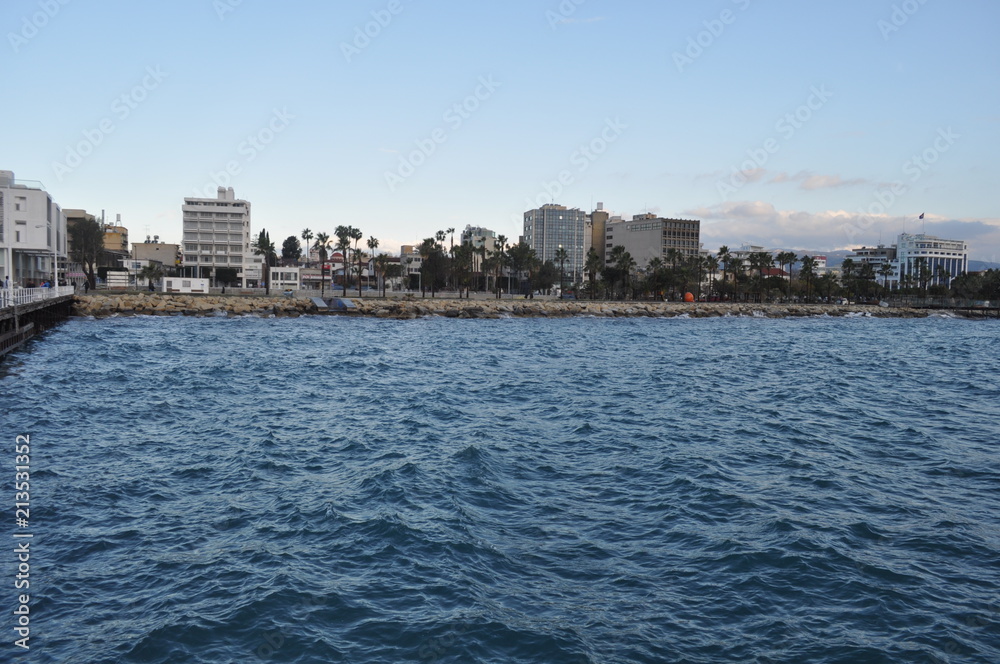 The beautiful Limassol Molos in Cyprus