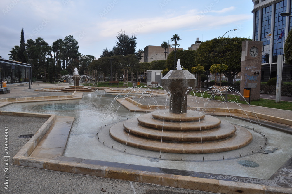 Fototapeta premium The beautiful Limassol Molos in Cyprus