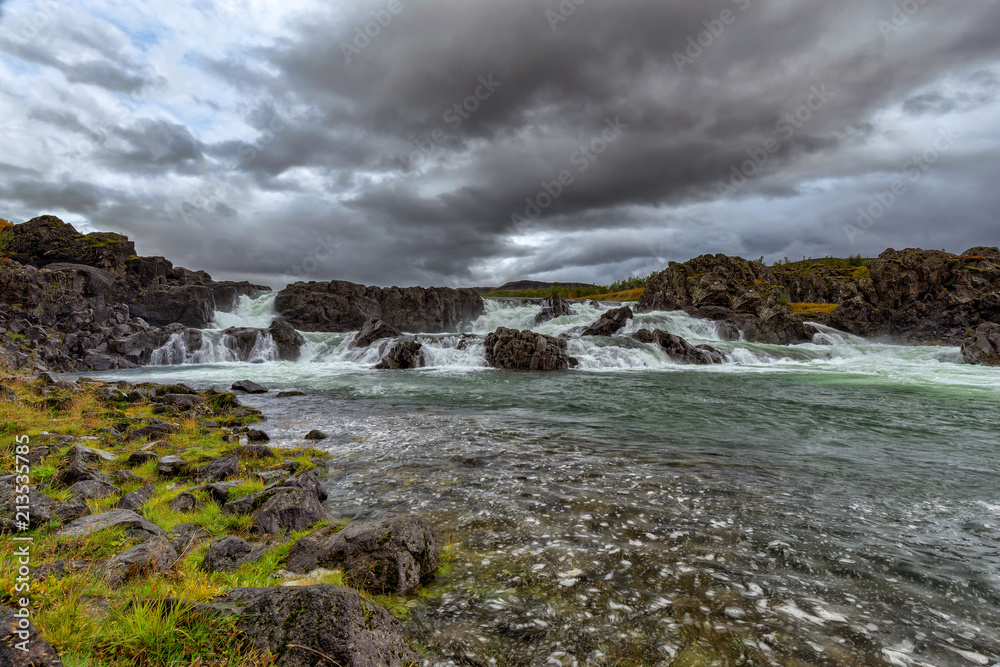 Glanni Waterfall, Iceland