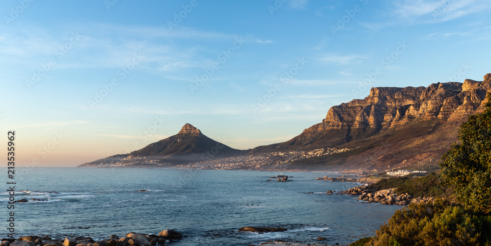 Fototapeta premium Ancient Volcano At Dusk