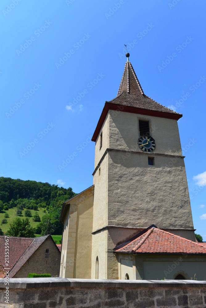 St. Johannes Baptist in Tauberscheckenbach - Adelshofen / Bayern St. Johannes Baptist in Tauberscheckenbach - Adelshofen / Bayern