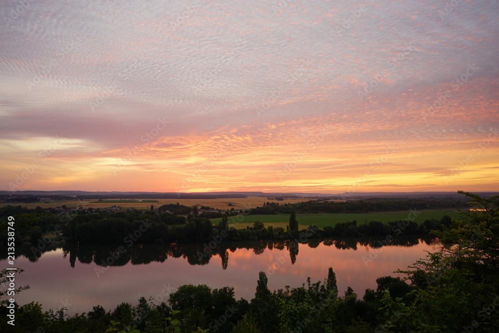 Naklejka premium Paysage Campagne 290