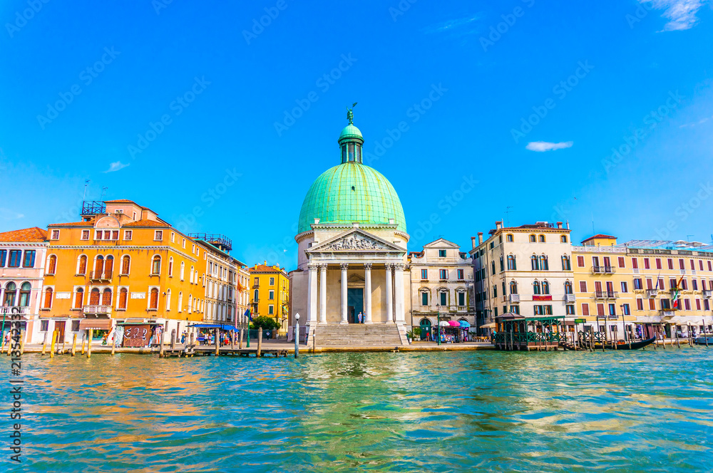Palazzo Foscari Contarini Canal Front in Venice, Italy