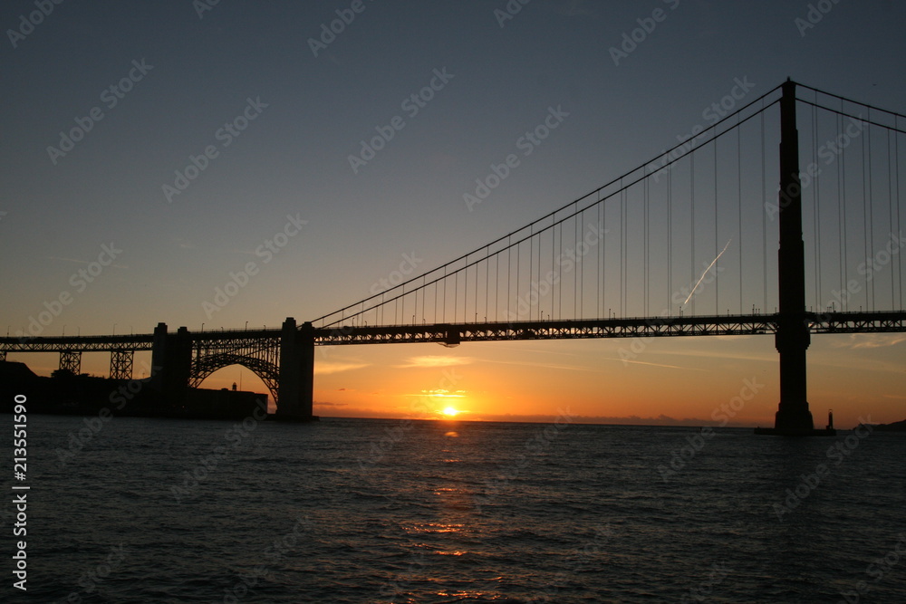 Golden Gate Bridge at Sunset 3
