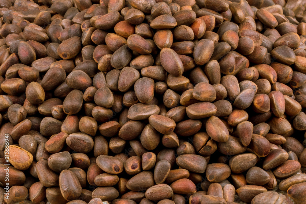 Unpeeled roasted Pine nuts Unpeeled roasted Pine nuts