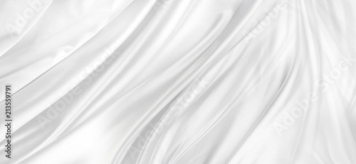 White silk fabric material texture