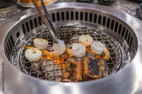 Shrimps on Grill