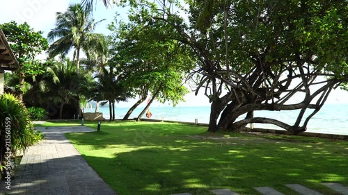  Thailand Hotel seaside Ko Chang seaside dusk
