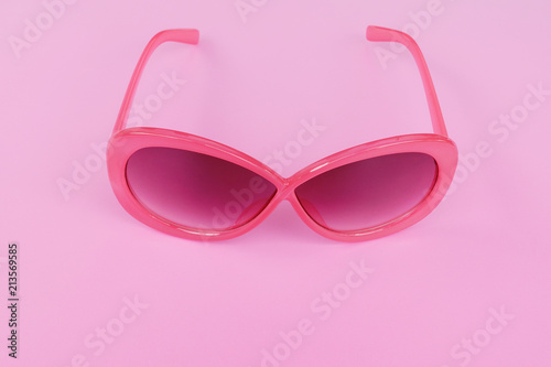 Modern fashionable sunglasses for background