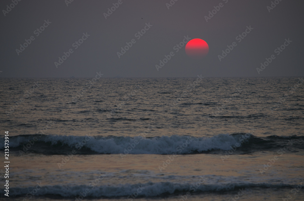 Beautiful landscape a sunset at the sea in Asia
Beautiful landscape a sunset at the sea in Asia