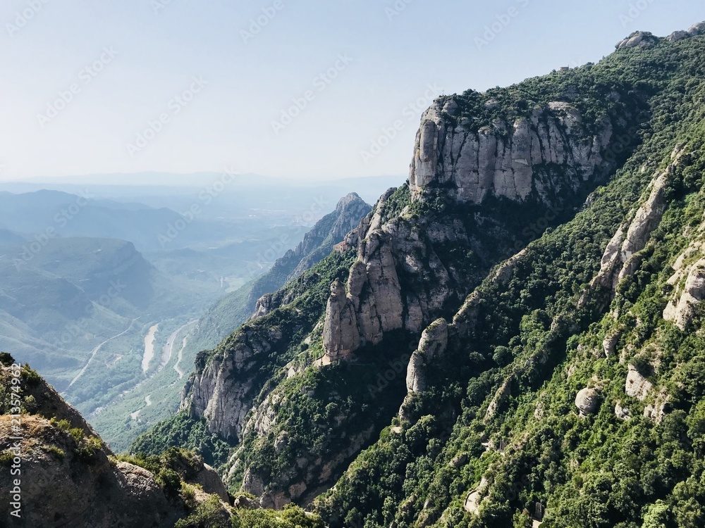 Naklejka premium Montserrat