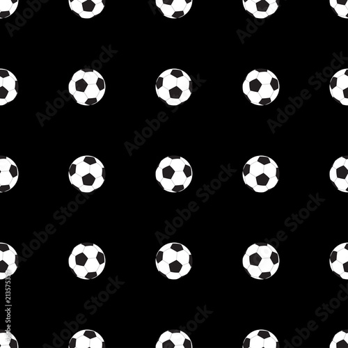 Soccer ball seamless pattern © Ирина Скокова