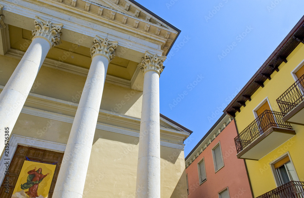 The colorful villages on the Garda Lake The colorful villages on the Garda Lake