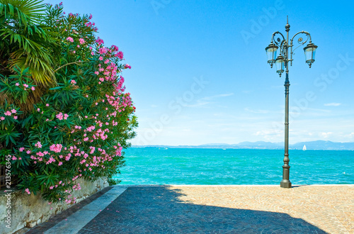 The colorful villages on the Garda Lake