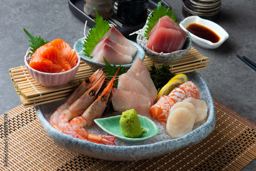 Big sashimi set - Japanese food