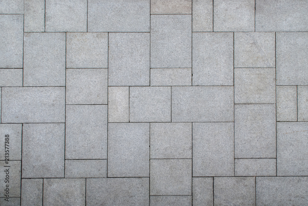 floor pattern from stone slabs - obrazy, fototapety, plakaty 