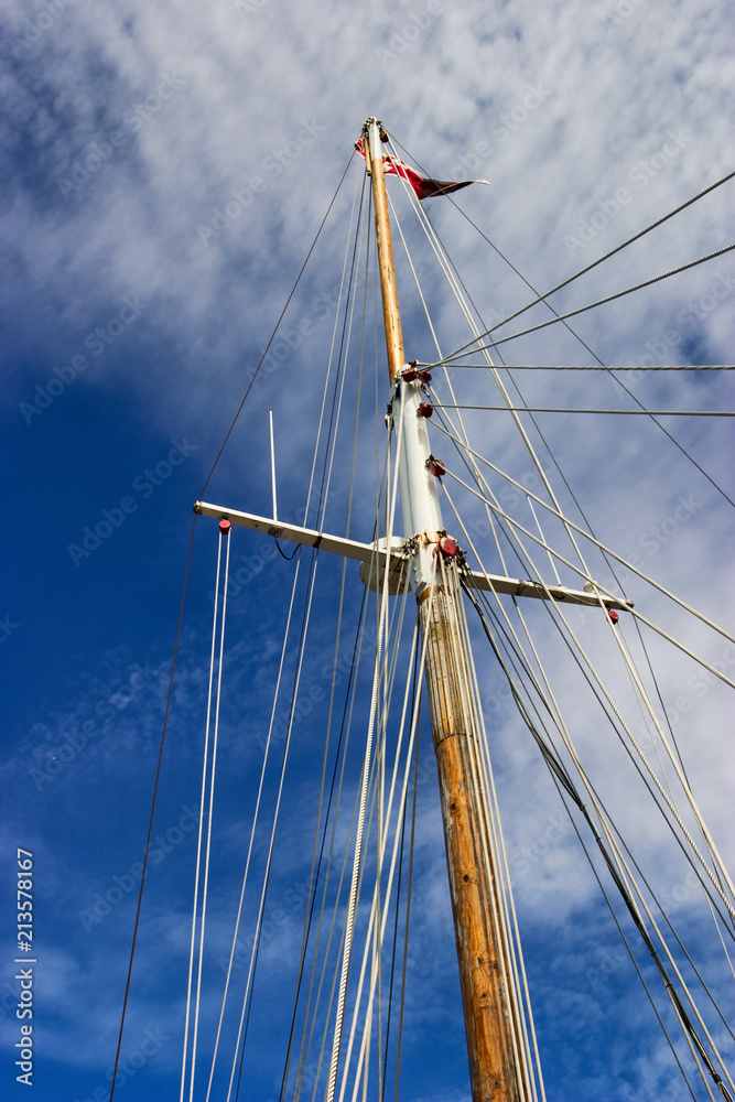 Obraz premium Ship mast