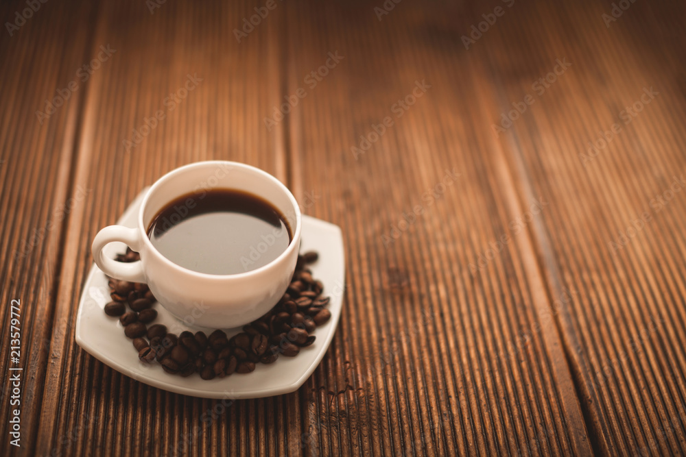 Сup of fragrant coffee Сup of fragrant coffee