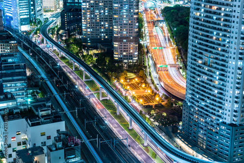 夜景、東京