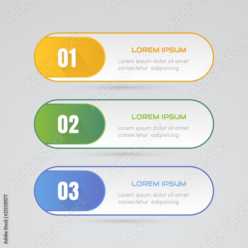 Sticker label, Colorful set