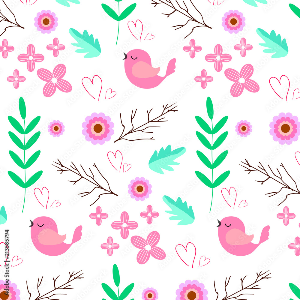 pink Flower Pattern pink Flower Pattern