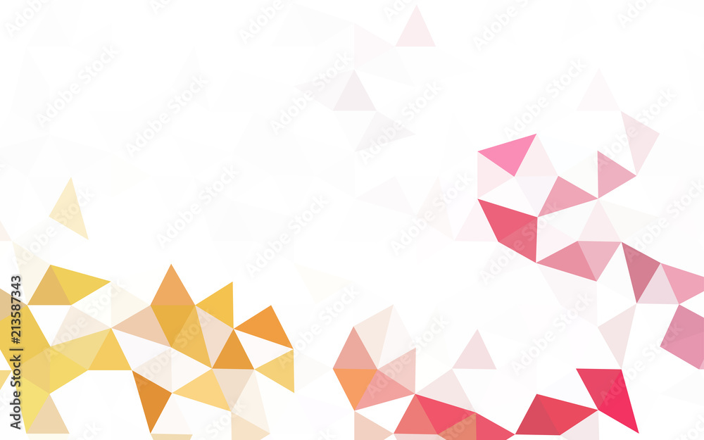 Light Pink vector low poly texture. Light Pink vector low poly texture.