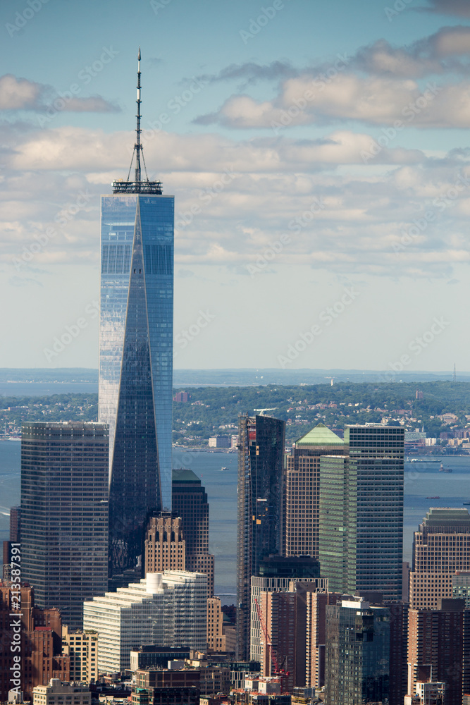 Fototapeta premium new york view skyline