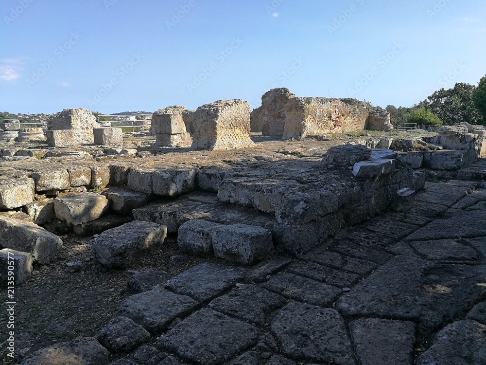 Cuma - Scorcio del Tempio di Apollo