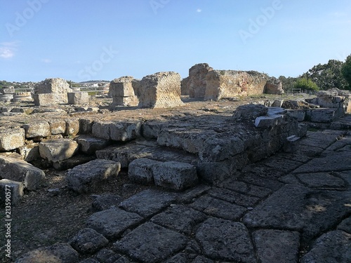 Obraz na płótnie Cuma - Scorcio del Tempio di Apollo w salonie