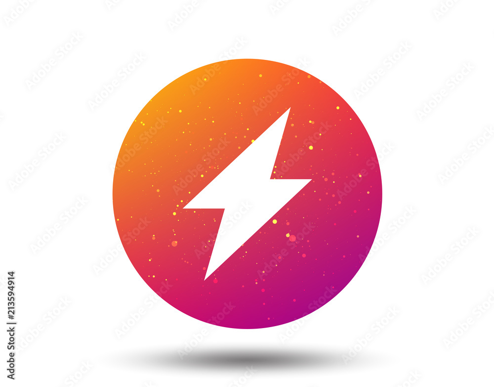 Lightning icon. Electricity energy power sign. Lightning icon. Electricity energy power sign.