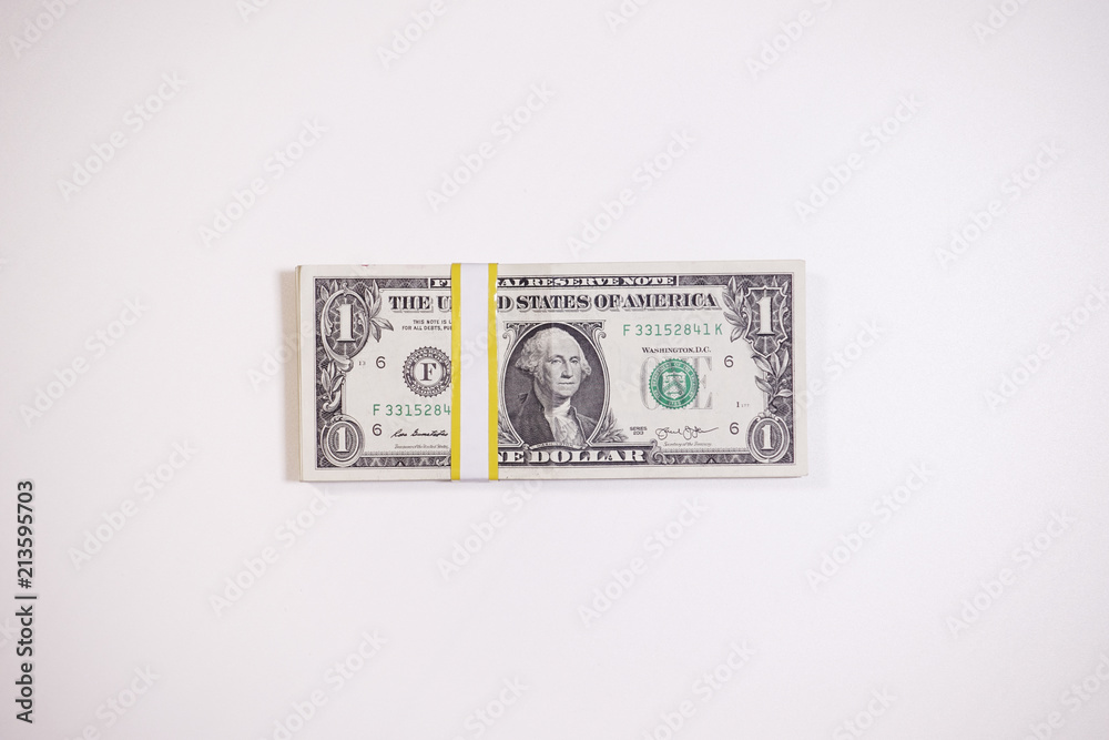 close up of banknote isolated on white background close up of banknote isolated on white background