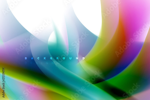 Holographic paint explosion design, fluid colors flow, colorful storm. Liquid mixing colours motion concept, trendy abstract background layout template for business presentation, app wallpaper banner