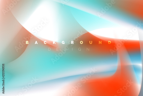 Holographic paint explosion design, fluid colors flow, colorful storm. Liquid mixing colours motion concept, trendy abstract background layout template for business presentation, app wallpaper banner
