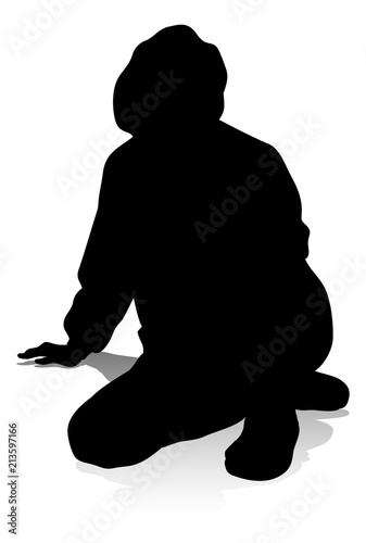 Young Person Silhouette