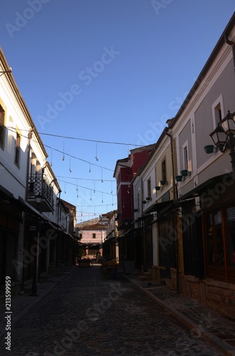 Korça (Albanie) : Vieux bazar